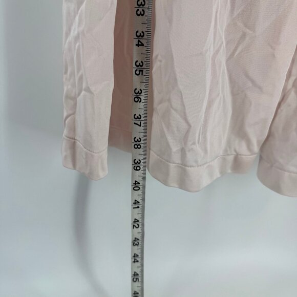 Vintage Lorraine Nightgown Pink Lace Button Front Made in USA - Picture 5 of 7